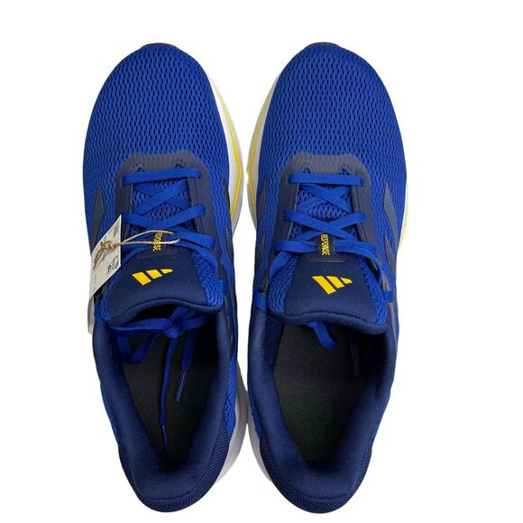 Adidas Mens Running Shoes Response Blue White Yellow Size 9.5 main image 5